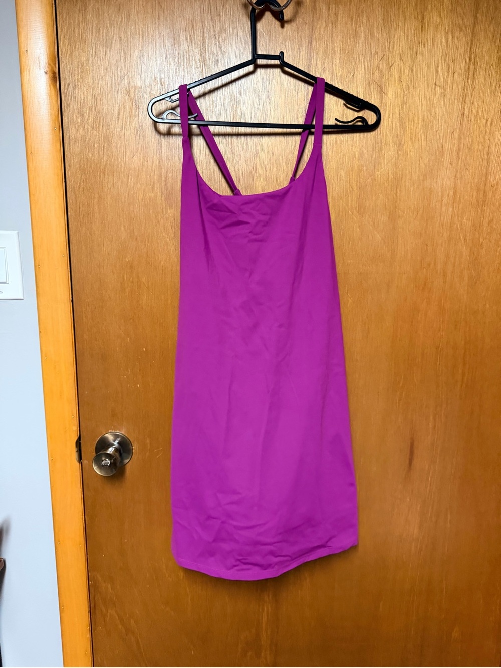 Simple Fuchsia Halara Tennis Dress